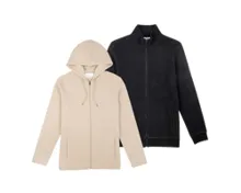 UP 2 FASHION MEN Pique-Lounge-Jacke