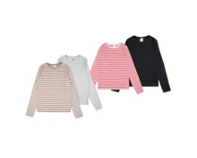 UP 2 FASHION WOMEN Damen Basic T-Shirt, 2er-Pack