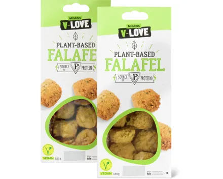 V-Love-Falafel oder -Vegetable Triangle