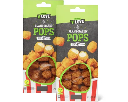 V-Love-Pops oder -Vegetable Burger