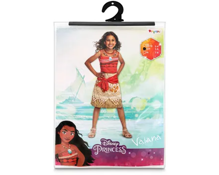 Vaiana Costume Classic S (5-6)