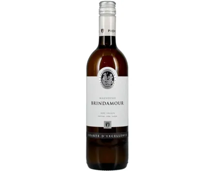 Valais AOC Brindamour Malvoisie Provins (2021) – Weisswein, Schweiz (0.75l)
