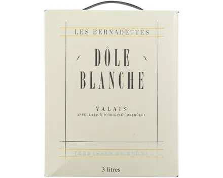 Valais AOC Dôle Blanche Les Bernadettes Bag in Box – Roséwein, Schweiz