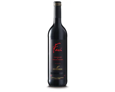 Valais AOC Favi Assemblage de Cépages rouges (2023) – Rotwein, Schweiz (0.75l)