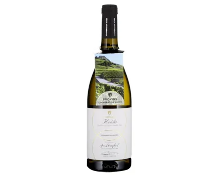 Valais AOC Heida Cooperation Wine Provins (2023) – Weisswein, Schweiz (0.75l)