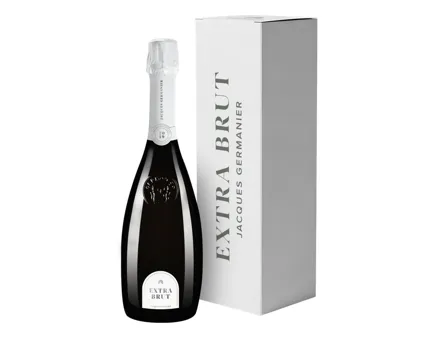 Valais AOC Mousseux Jacques Germanier extra brut, Etui – Schaumwein, Schweiz (0.75l)