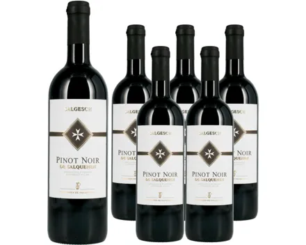 Valais AOC Pinot Noir Salquenen 6x 75cl (2023) – Rotwein, Schweiz (0.75l)