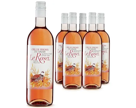 Valais AOC Rosé Oeil de Perdrix Le Rosel 6x 75cl (2024) – Roséwein, Schweiz (0.75l)