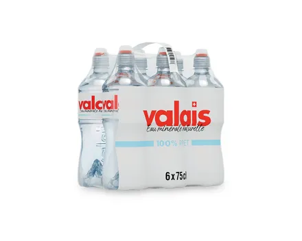 Valais Mineralwasser ohne Kohlensäure