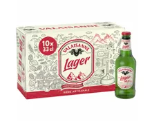 VALAISANNE Lager Bier 10x33cl