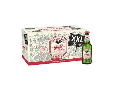 Valaisanne Lager Bier 18x33cl