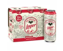 VALAISANNE Lager Bier 6x50cl