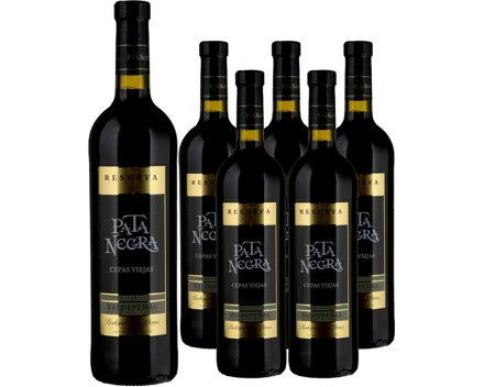 Valdepeñas DO Reserva Pata Negra 6x 75cl (2018) – Rotwein, Spanien (0.75l)