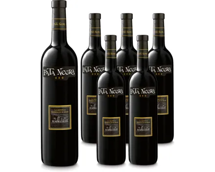 Valdepeñas DO Tempranillo Pata Negra Oro 6x 75cl (2022) – Rotwein, Spanien (0.75l)