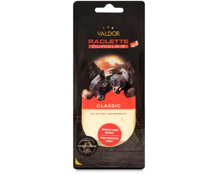 Valdor Raclette du Valais Scheiben