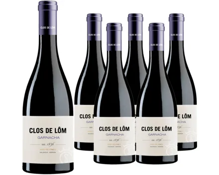 Valencia DO Garnacha Clos de Lom 6x 75cl (2022) – Rotwein, Spanien (0.75l)