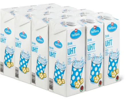Valflora Milch Drink UHT, IP-SUISSE