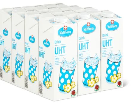 Valflora Milch Drink UHT, IP-SUISSE