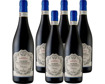 Valpolicella Classico Docg Amarone Villa Borghetti 6x 75cl (2021) – Rotwein, Italien (0.75l)