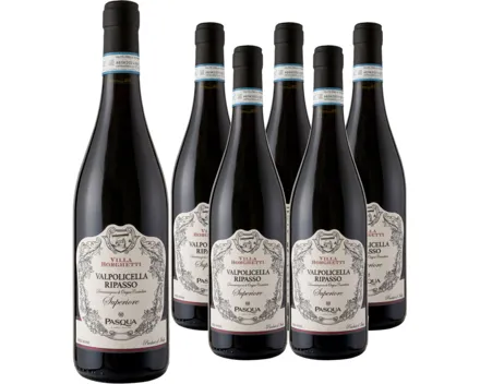 Valpolicella Classico Docg Ripasso Superiore Borghetti 6x 75cl (2023) – Rotwein, Italien (0.75l)