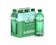 Valser Prickelnd Mineralwasser mit Kohlensäure 6x50cl