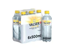 Valser Prickelnd Zitrone Mineralwasser mit Kohlensäure 6x50cl