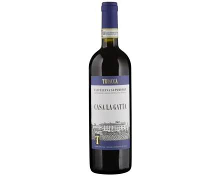 Valtellina Superiore Docg Casa la Gatta Triacca (2021) – Rotwein, Italien (0.75l)