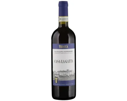 Valtellina Superiore Docg Casa la Gatta Triacca (2022) – Rotwein, Italien (0.75l)