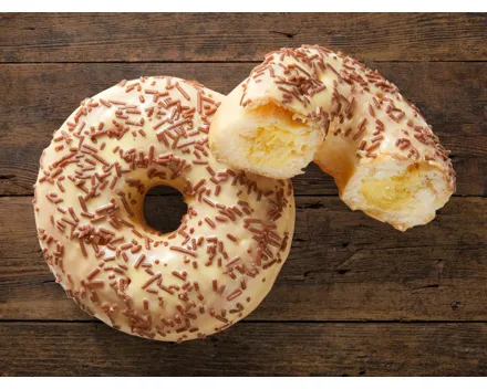 Vanille Donut gefüllt