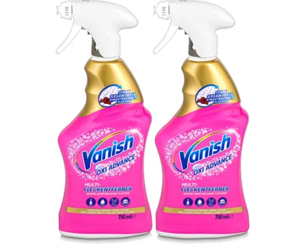 Vanish Gold Oxi Advance Spray 2x750ml