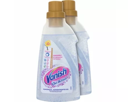 Vanish Oxi Action Fleckenentferner Gel Powerweiss 2 x 750 ml