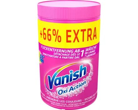 Vanish Oxi Action Fleckentferner Pulver Pink