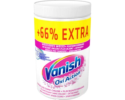 Vanish Oxi Action Fleckentferner Pulver White