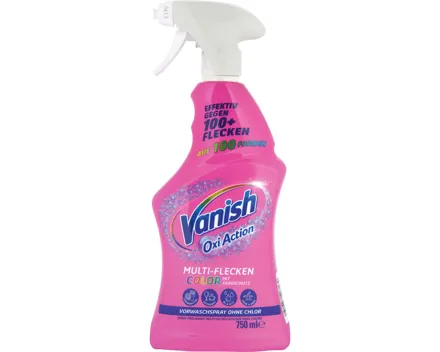 Vanish Oxi Action Multi-Flecken-Vorwaschspray Color 2 x 750 ml