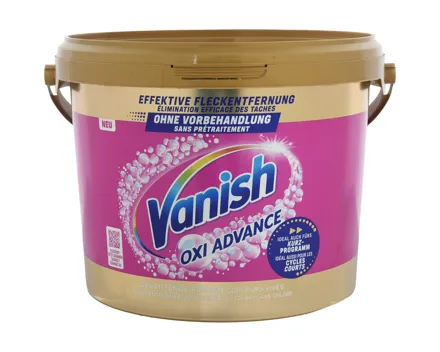 Vanish Oxi Advance Pulverwaschmittel Gold Pink 2160 g