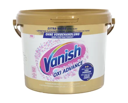 Vanish Oxi Advance Pulverwaschmittel Gold Weiss 2160 g