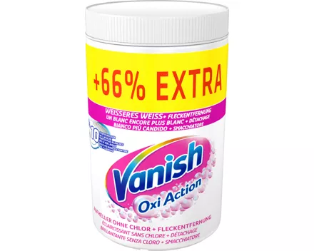 Vanish Oxy Action Fleckenentfernerpulver White