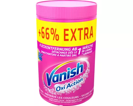 Vanish Oxy Action Vorwaschpulver Pink