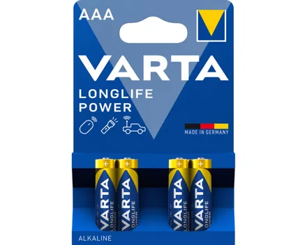 Varta Batterien Longlife Power Aaa/Lr03 2x 4 Stück