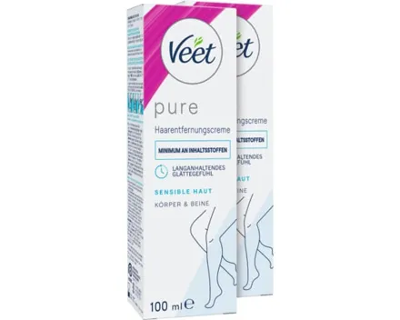 Veet Creme für sensible Haut 2 x 100 ml