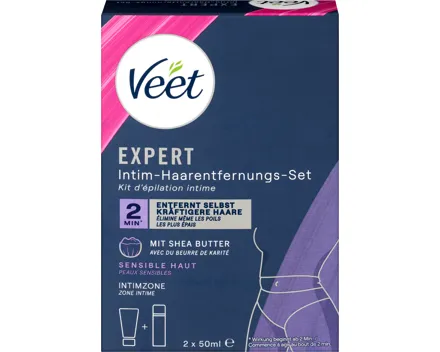 Veet Expert Intim-Haarentfernungs-Set