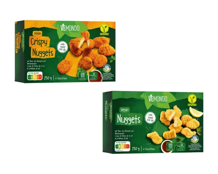 Vegane Nuggets mit Sauce