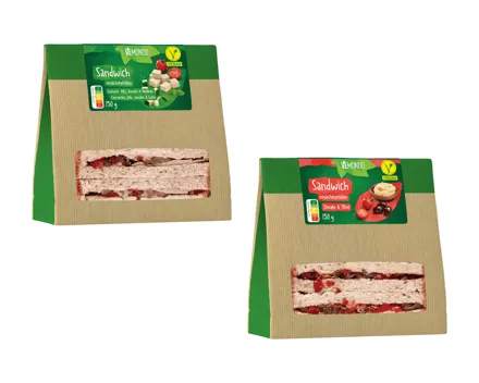 Vegane Sandwiches