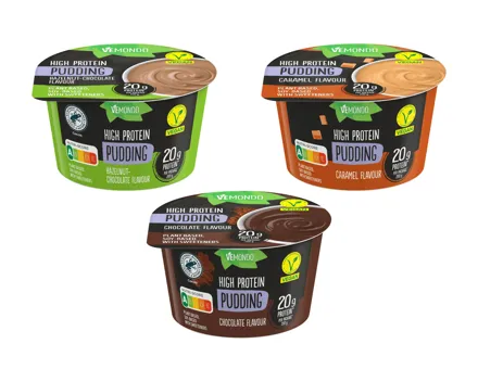 Veganer High Protein Pudding