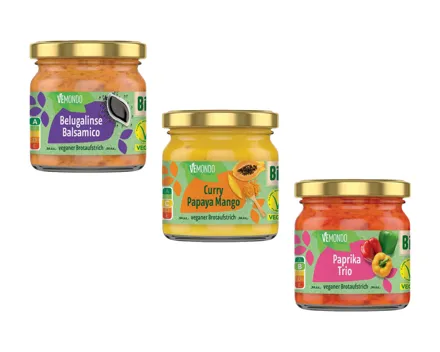VEMONDO Bio veganer Brotaufstrich