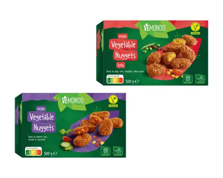 VEMONDO Vegane Gemüse Nuggets