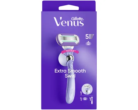 Venus Gillette Rasierer Deluxe Smooth Swirl mit 1 Klinge