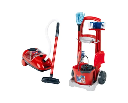 Vileda Spielzeug-Besenwagen/-Staubsauger