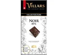 Villars Tafelschokolade Noir 85%