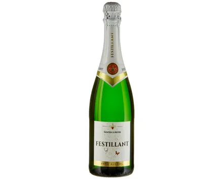 Vin mousseux Blanc Festillant Gratien & Meyer, alkoholfrei – Schaumwein, Frankreich (0.75l)